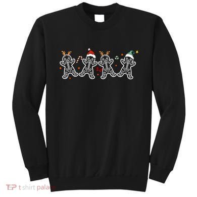 Gingerbread Skeleton Christmas Radiology Shir Xray Tech Sweatshirt