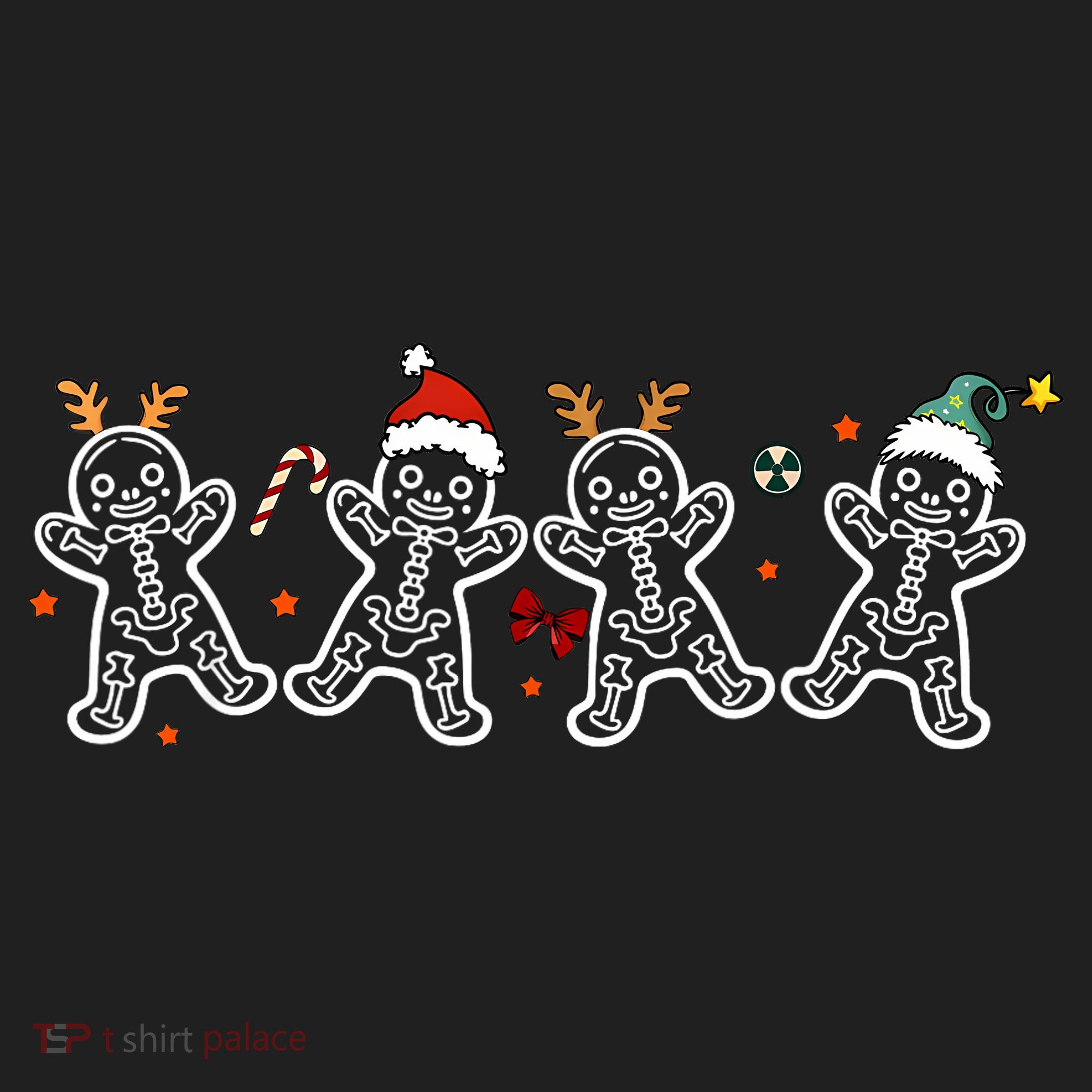 Gingerbread Skeleton Christmas Radiology Shir Xray Tech Beanie