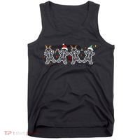 Gingerbread Skeleton Christmas Radiology Shir Xray Tech Tank Top thumb 0