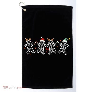 Gingerbread Skeleton Christmas Radiology Shir Xray Tech Golf Towel