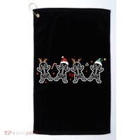 Gingerbread Skeleton Christmas Radiology Shir Xray Tech Golf Towel thumb 0