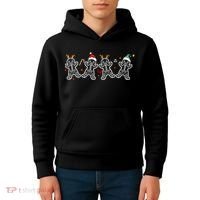 Gingerbread Skeleton Christmas Radiology Shir Xray Tech Kids Hoodie thumb 4