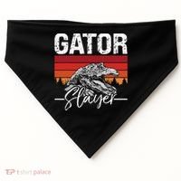Gator S.L.A.Y.E.R Crocodiles Gator Hunting Alligator Hunting USA-Made Doggie Bandana thumb 0