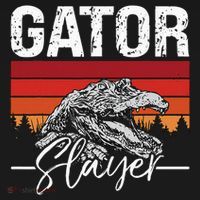 Gator S.L.A.Y.E.R Crocodiles Gator Hunting Alligator Hunting Ornament thumb 1