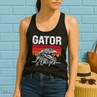 Gator S.L.A.Y.E.R Crocodiles Gator Hunting Alligator Hunting Women's Tank Top thumb 2
