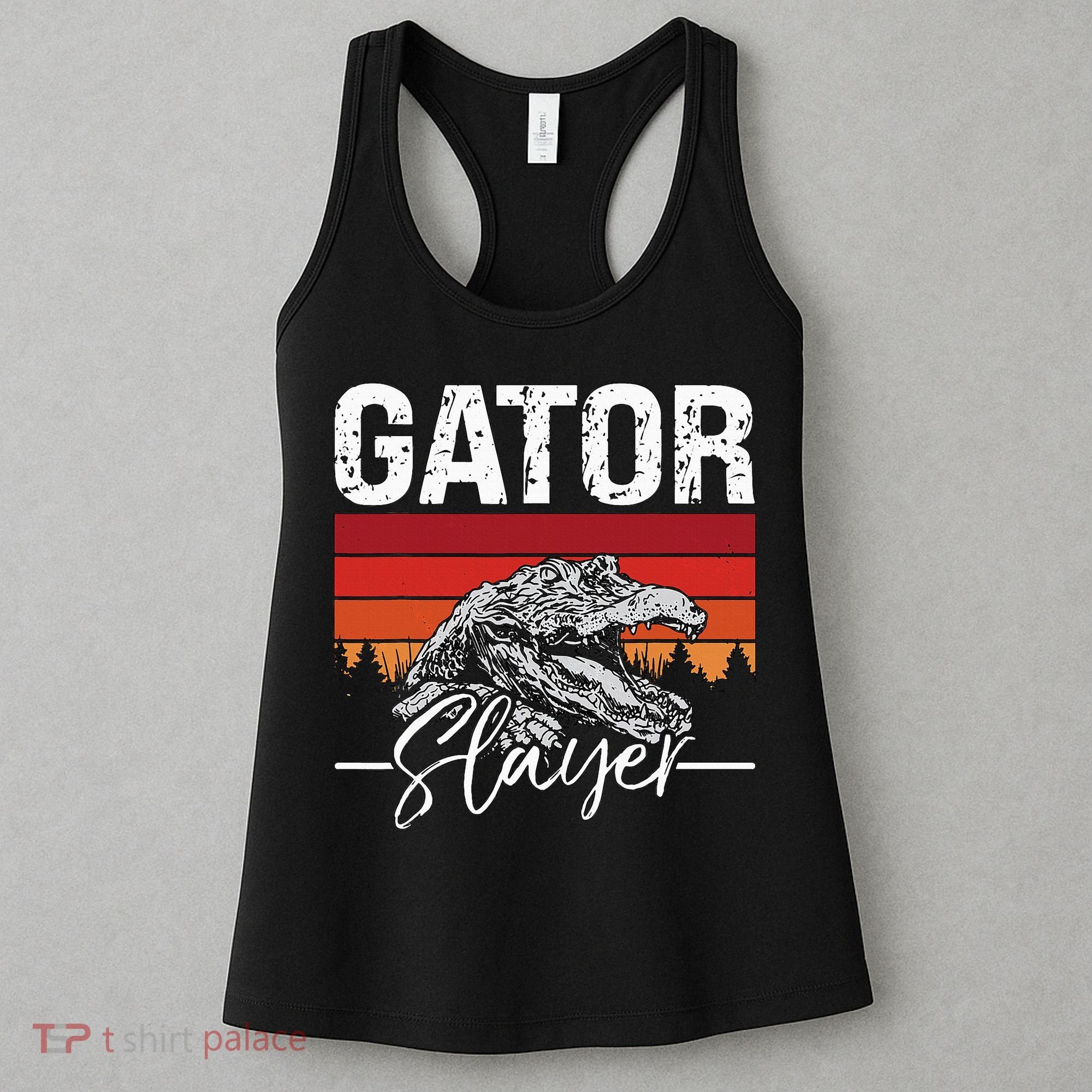 Gator S.L.A.Y.E.R Crocodiles Gator Hunting Alligator Hunting Women's Tank Top