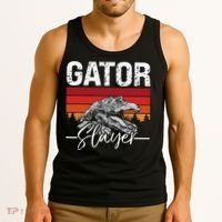 Gator S.L.A.Y.E.R Crocodiles Gator Hunting Alligator Hunting Tank Top thumb 3
