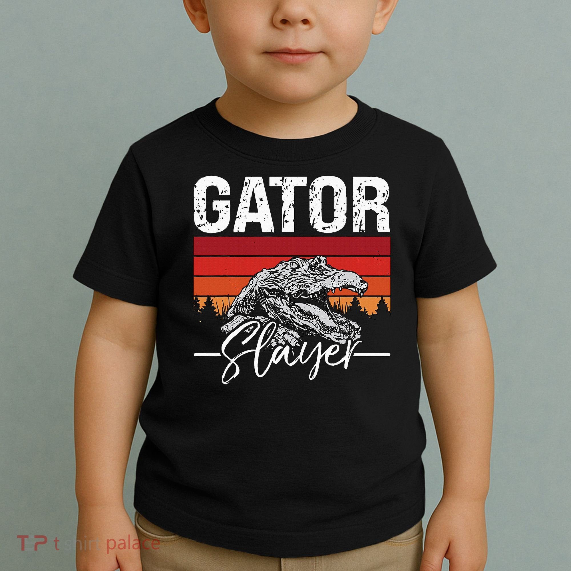 Gator S.L.A.Y.E.R Crocodiles Gator Hunting Alligator Hunting Toddler T-Shirt