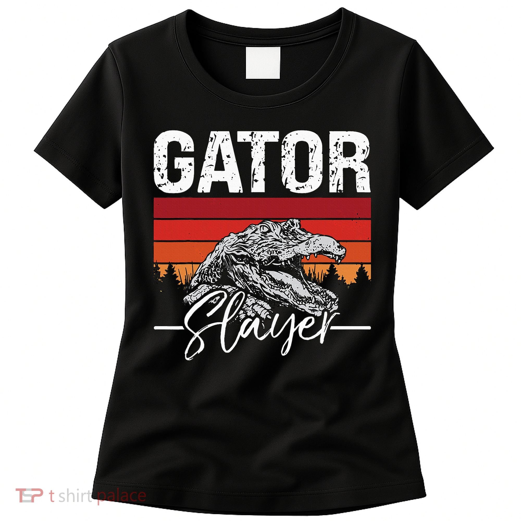 Gator S.L.A.Y.E.R Crocodiles Gator Hunting Alligator Hunting Women's T-Shirt