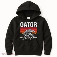 Gator S.L.A.Y.E.R Crocodiles Gator Hunting Alligator Hunting Kids Hoodie thumb 0