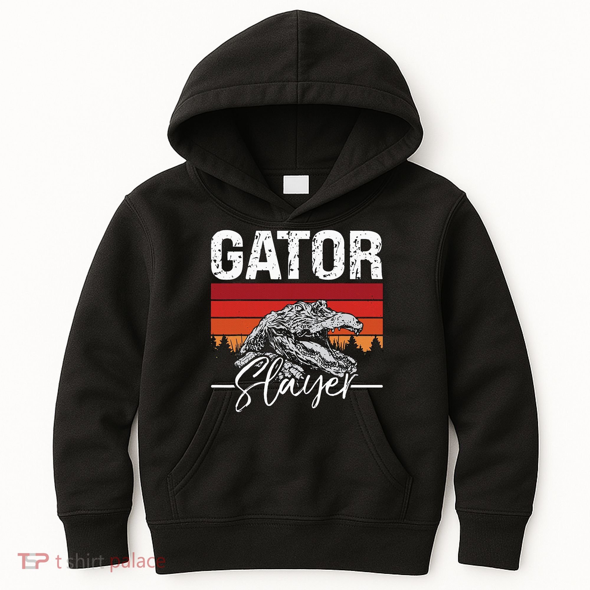 Gator S.L.A.Y.E.R Crocodiles Gator Hunting Alligator Hunting Kids Hoodie