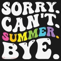 Groovy Sorry Cant Summer Bye Teacher Last Day Of School Women's Hoodie thumb 2