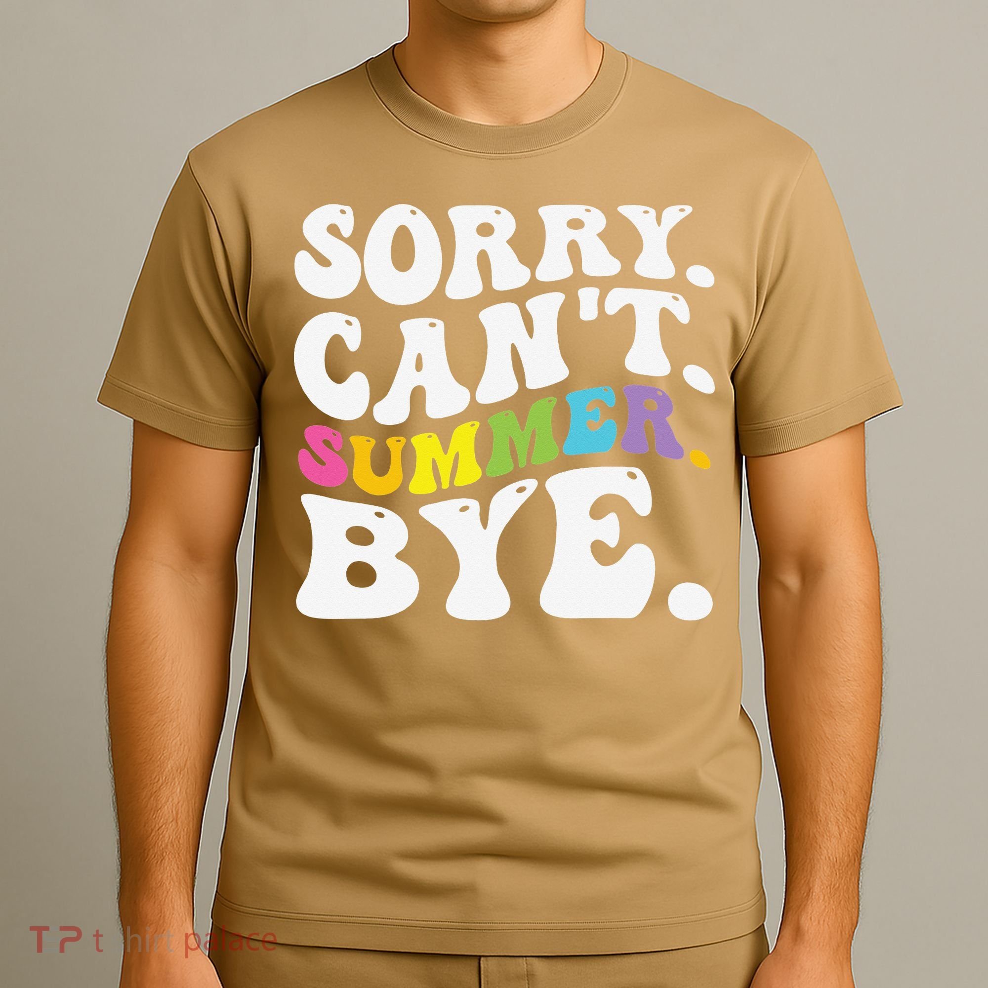 Groovy Sorry Cant Summer Bye Teacher Last Day Of School T-Shirt