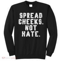 Gym Spread Cheeks Not Hate Funny Workout Fitness Women Sweatshirt thumb 0
