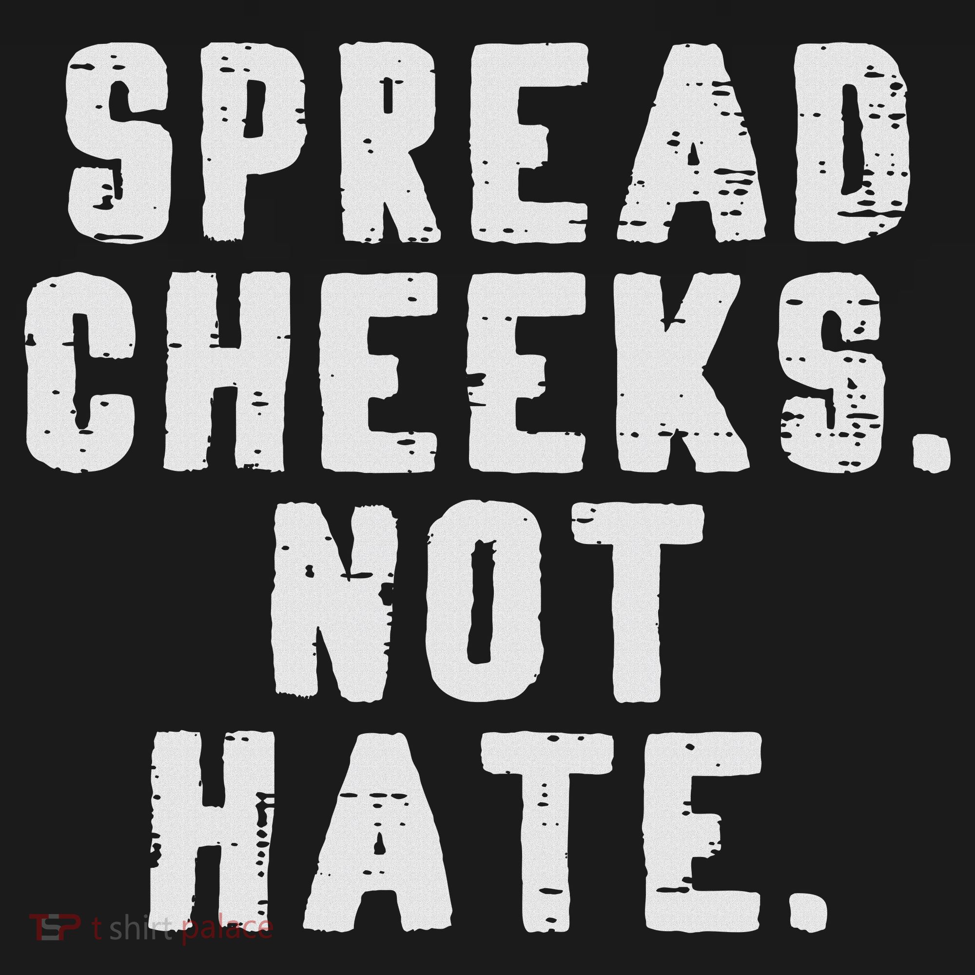 Gym Spread Cheeks Not Hate Funny Workout Fitness Women Polo