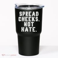 Gym Spread Cheeks Not Hate Funny Workout Fitness Women Tumbler thumb 0