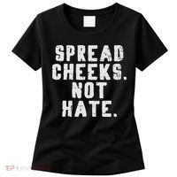 Gym Spread Cheeks Not Hate Funny Workout Fitness Women Women's T-Shirt thumb 0