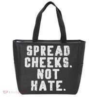 Gym Spread Cheeks Not Hate Funny Workout Fitness Women Tote Bag thumb 0