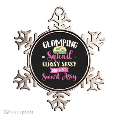 Glamping Squad Classy Sassy Glamper Glamorous Camping Camper Ornament