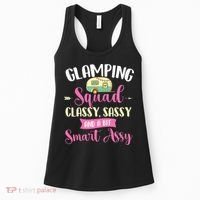 Glamping Squad Classy Sassy Glamper Glamorous Camping Camper Women's Tank Top thumb 0