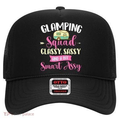 Glamping Squad Classy Sassy Glamper Glamorous Camping Camper Hat