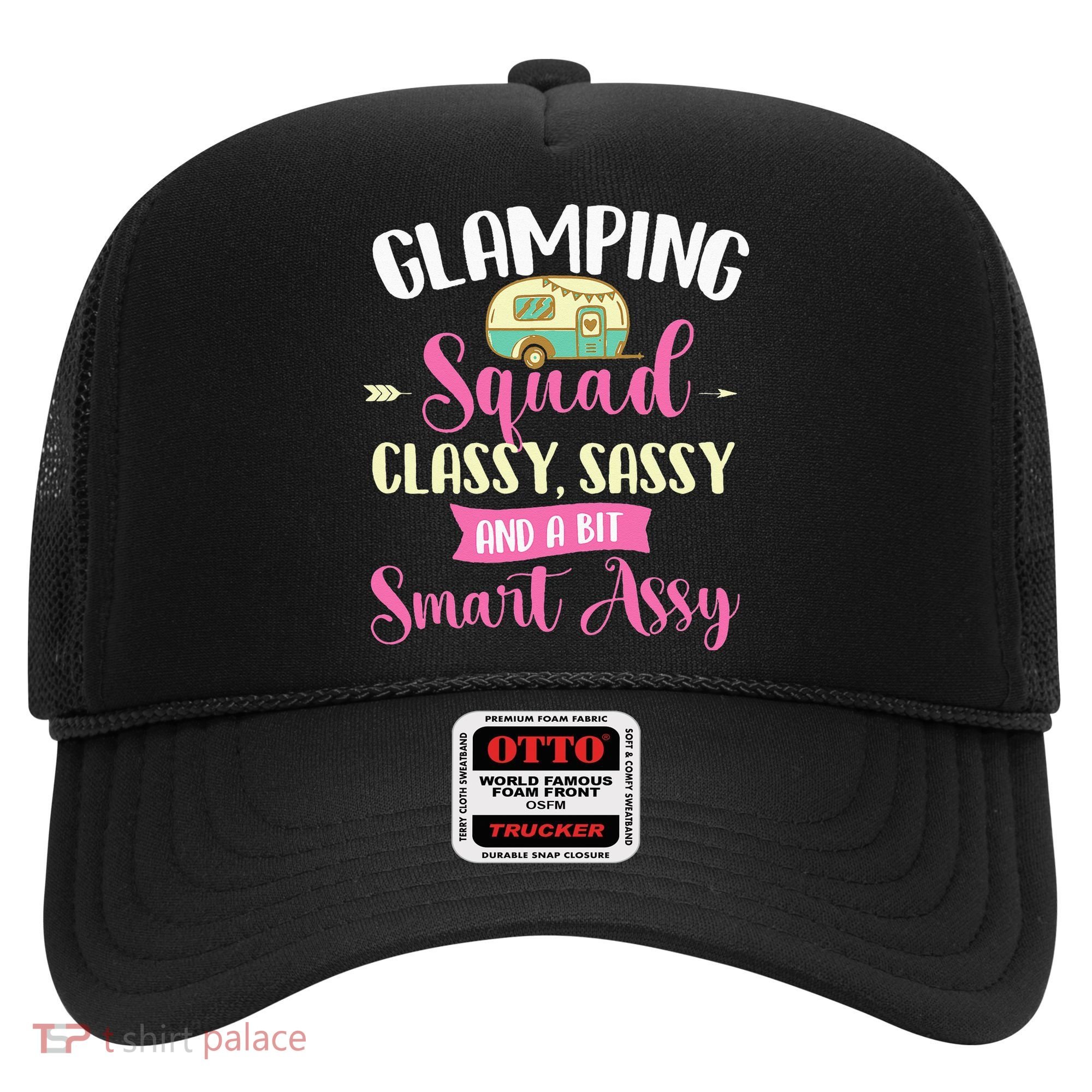 Glamping Squad Classy Sassy Glamper Glamorous Camping Camper Hat