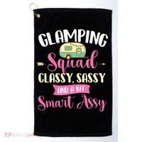 Glamping Squad Classy Sassy Glamper Glamorous Camping Camper Golf Towel thumb 0