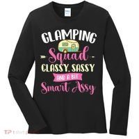 Glamping Squad Classy Sassy Glamper Glamorous Camping Camper Women's Long Sleeve Shirt thumb 0