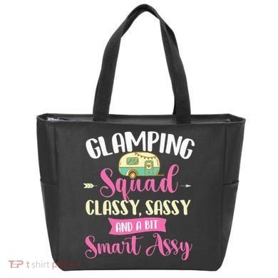 Glamping Squad Classy Sassy Glamper Glamorous Camping Camper Tote Bag