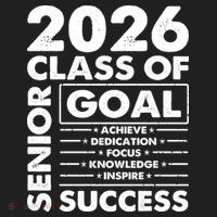 Goal Success Class Of 2026 Senior Grad Graduation Women's Sweatshirt thumb 2