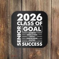 Goal Success Class Of 2026 Senior Grad Graduation Coaster thumb 0