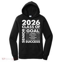 Goal Success Class Of 2026 Senior Grad Graduation Women's Hoodie thumb 0