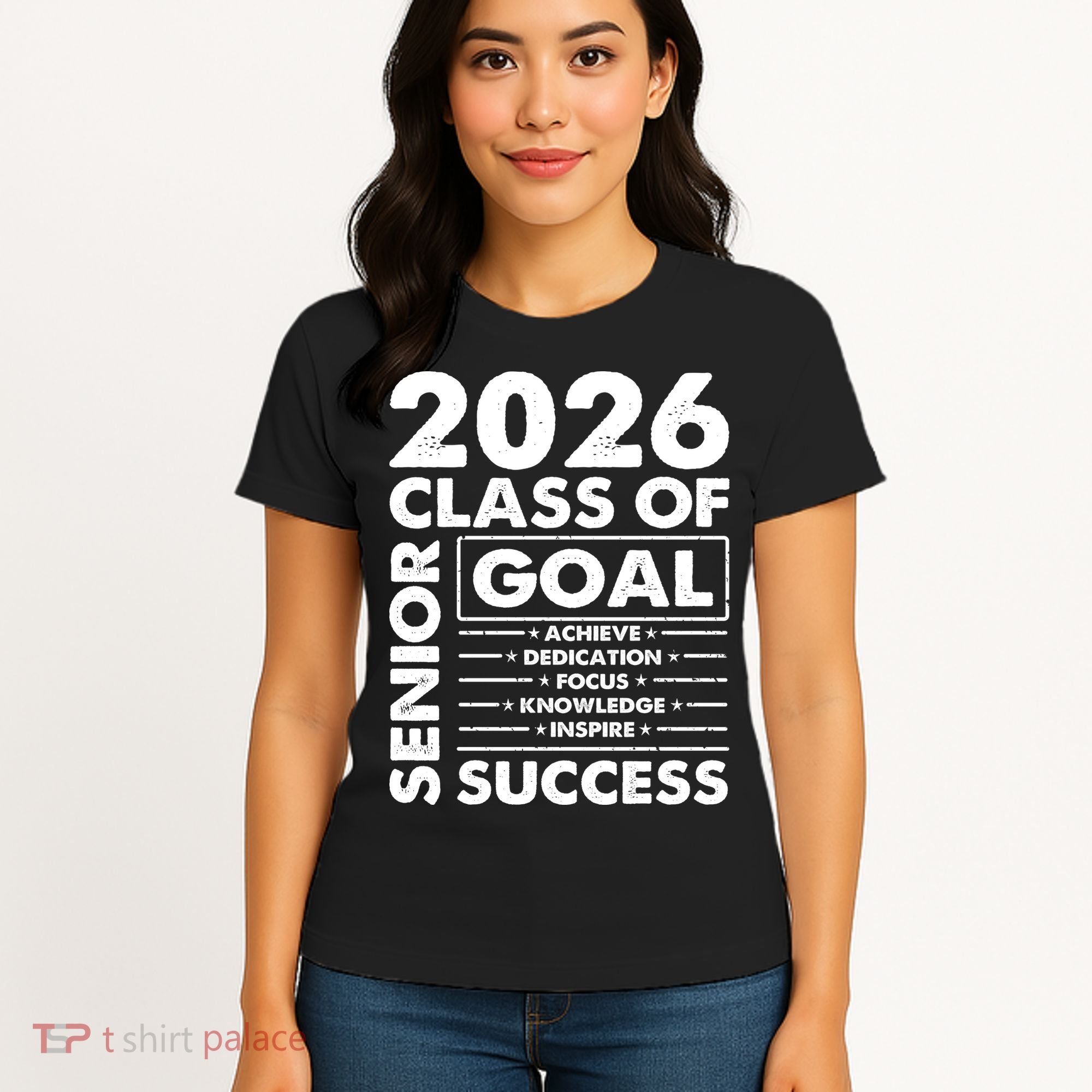 Goal Success Class Of 2026 Senior Grad Graduation Women's T-Shirt