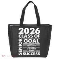 Goal Success Class Of 2026 Senior Grad Graduation Tote Bag thumb 0