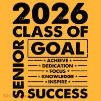 Goal Success Class Of 2026 Senior Grad Graduation Sweatshirt thumb 2