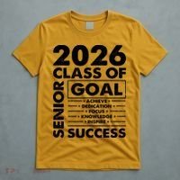 Goal Success Class Of 2026 Senior Grad Graduation T-Shirt thumb 5