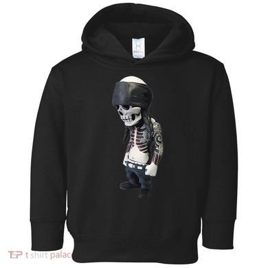 Gangster Skull Cool Swag Toddler Hoodie