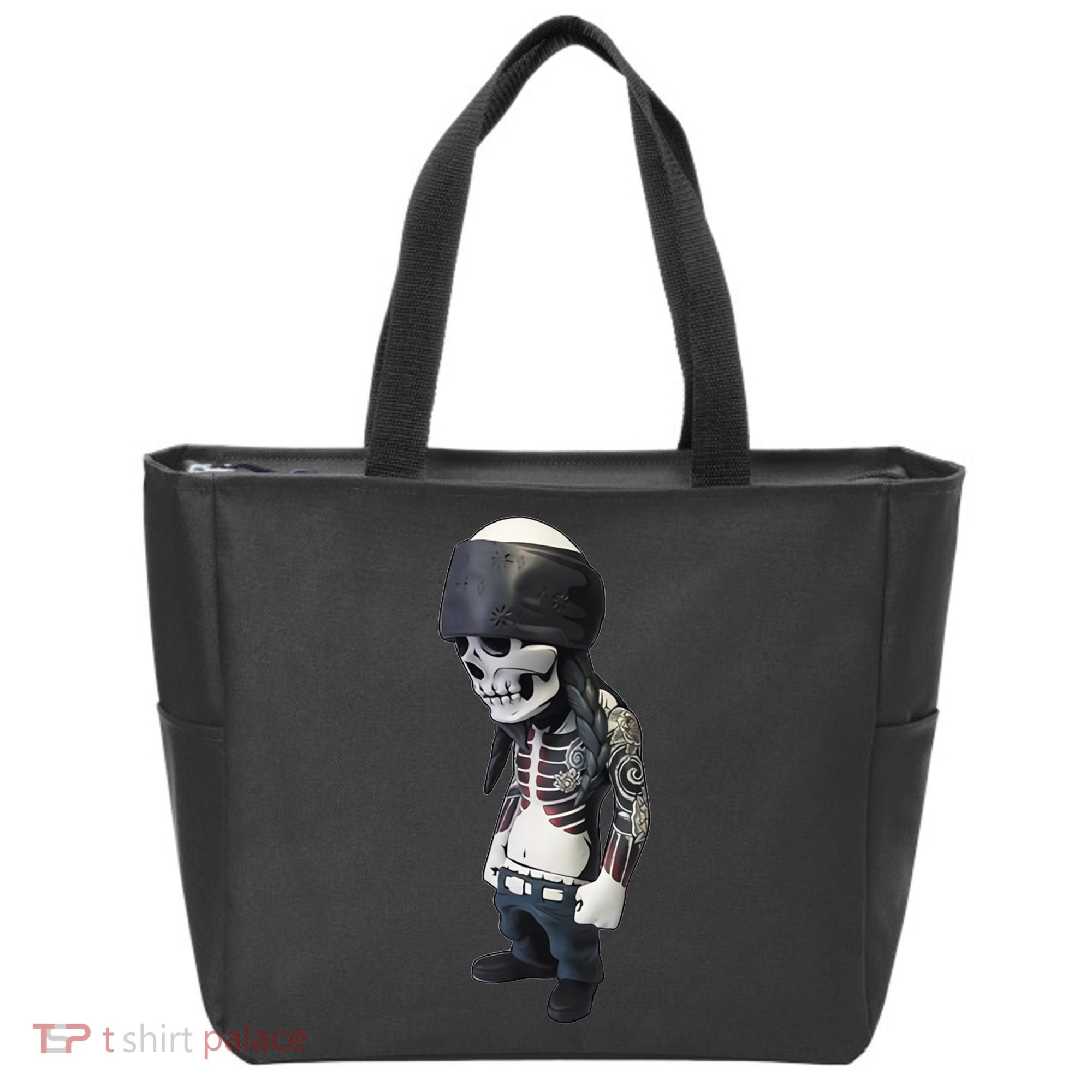 Gangster Skull Cool Swag Tote Bag