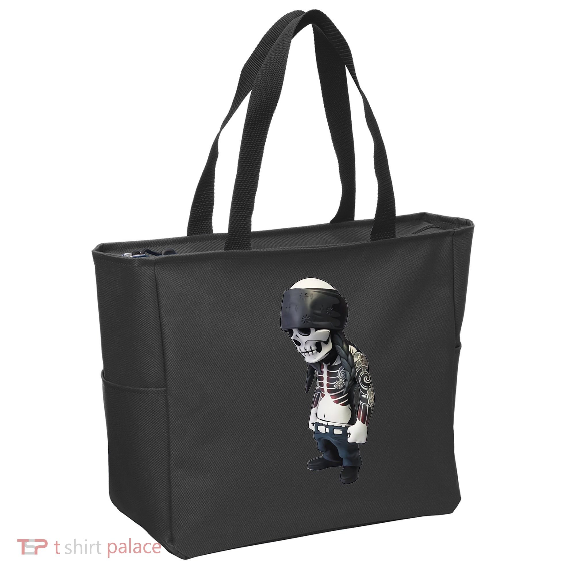 Gangster Skull Cool Swag Tote Bag