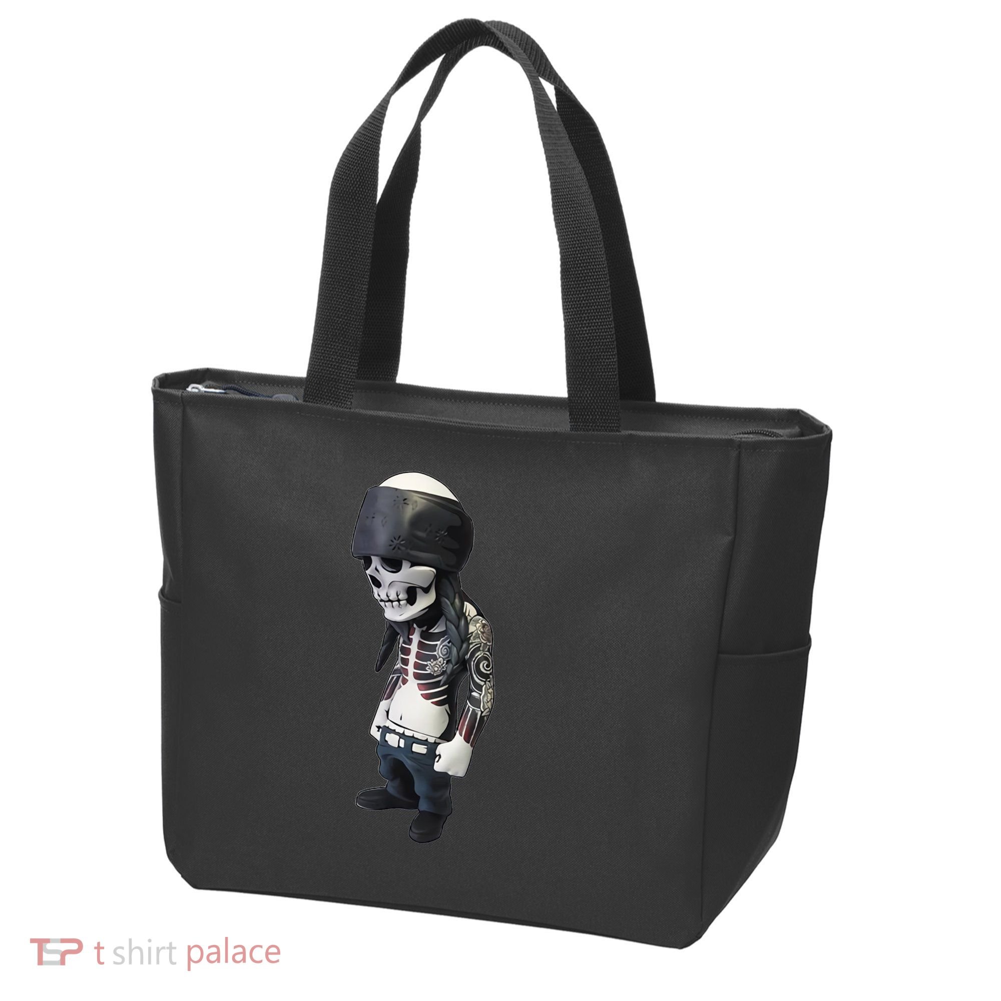 Gangster Skull Cool Swag Tote Bag