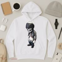 Gangster Skull Cool Swag Hoodie thumb 3