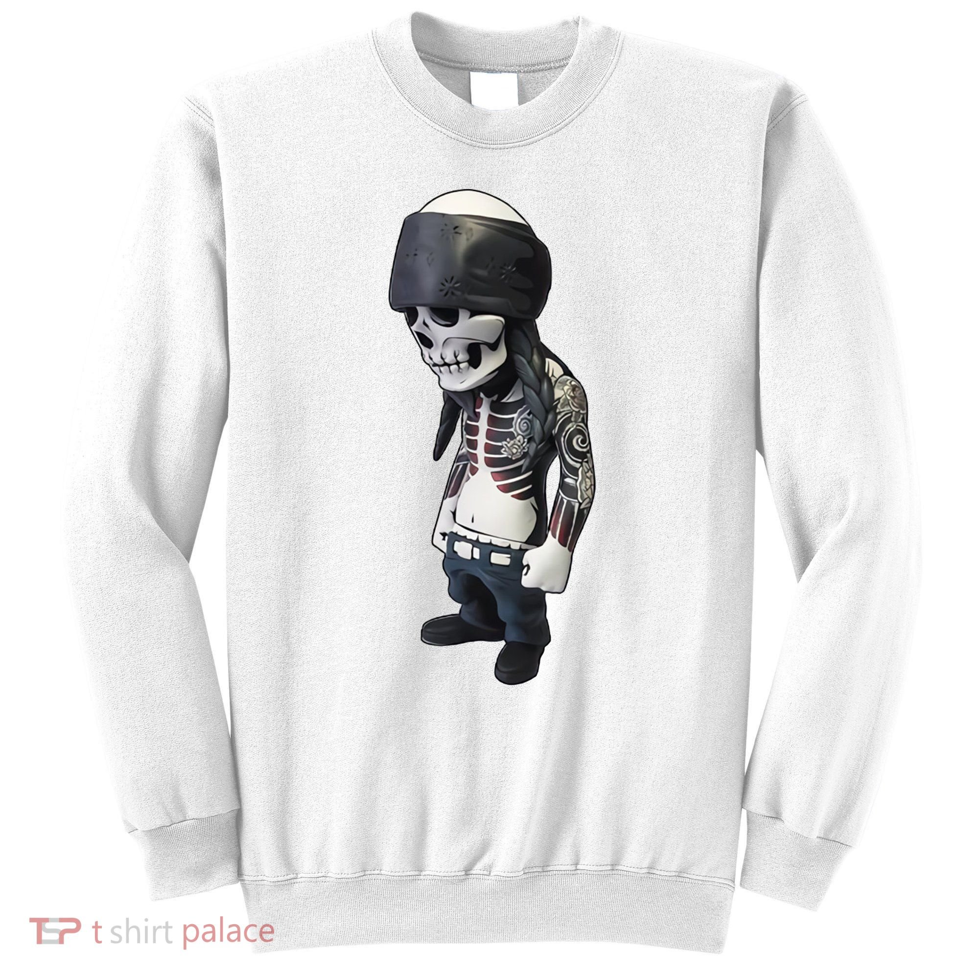 Gangster Skull Cool Swag Sweatshirt