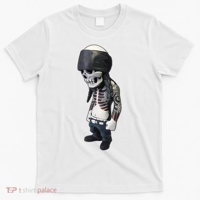 Gangster Skull Cool Swag T-Shirt