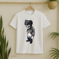 Gangster Skull Cool Swag T-Shirt thumb 2