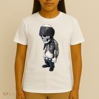 Gangster Skull Cool Swag T-Shirt thumb 4