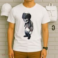 Gangster Skull Cool Swag T-Shirt thumb 6