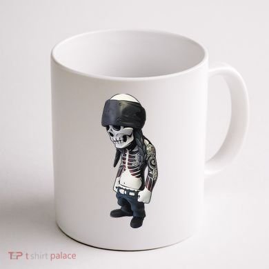Gangster Skull Cool Swag Coffee Mug back