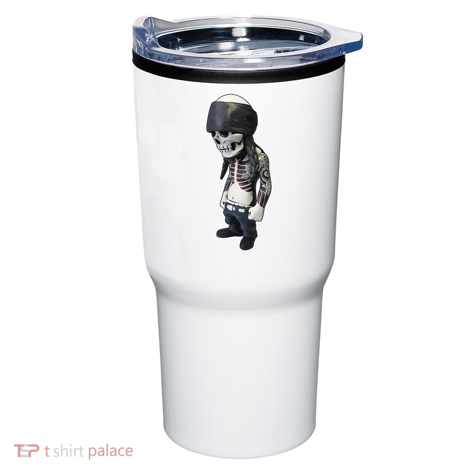 Gangster Skull Cool Swag Tumbler