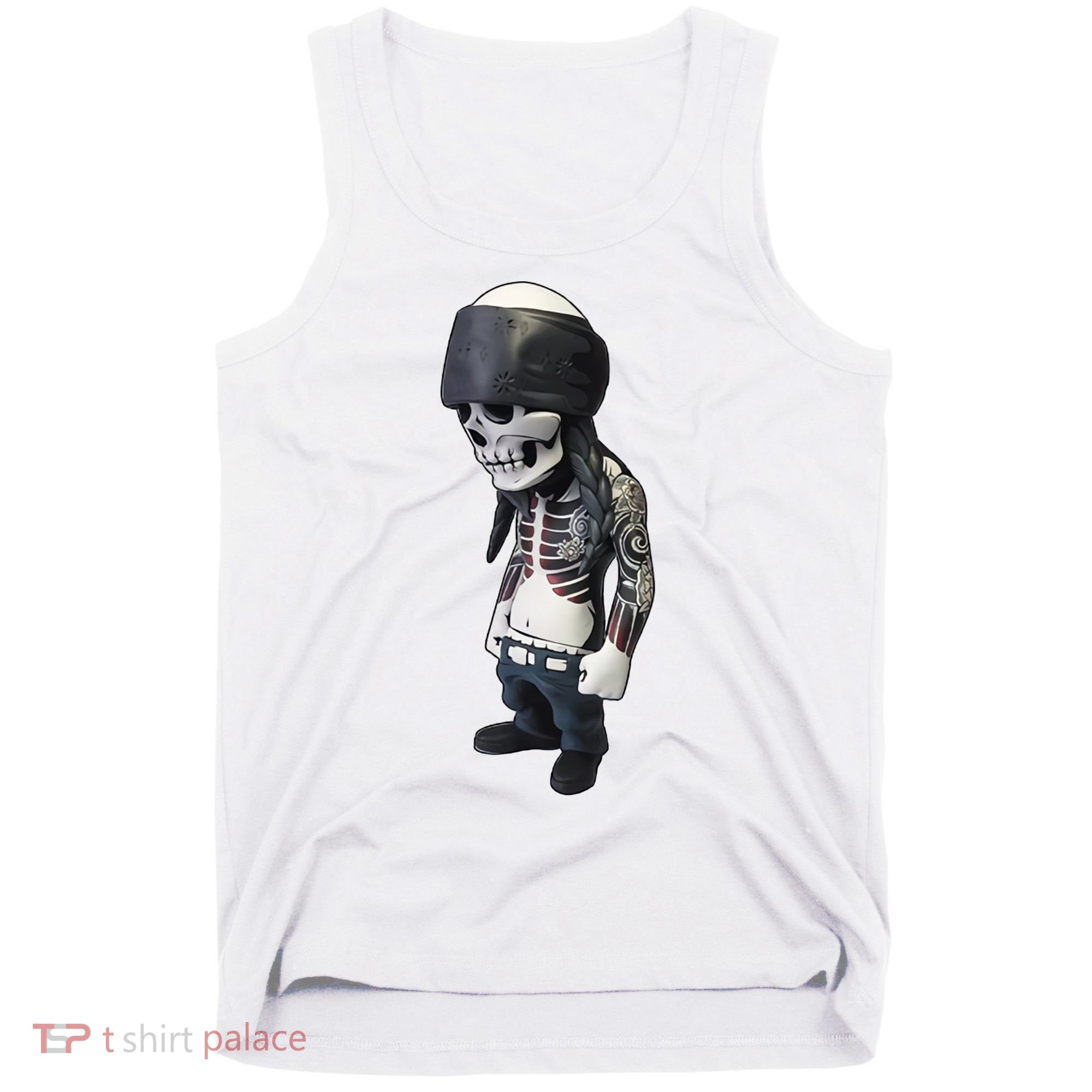 Gangster Skull Cool Swag Tank Top