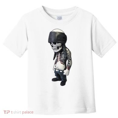 Gangster Skull Cool Swag Toddler T-Shirt